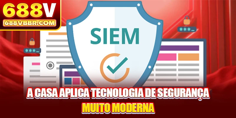 A casa aplica tecnologia de segurança muito moderna
