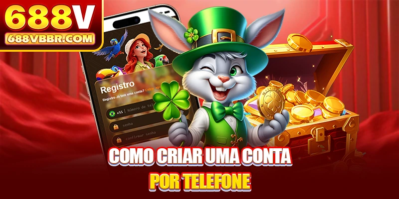 Como criar uma conta por telefone